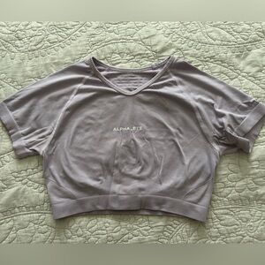 Alphalete Lavender Activewear Top